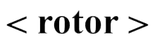 < rotor > Logo