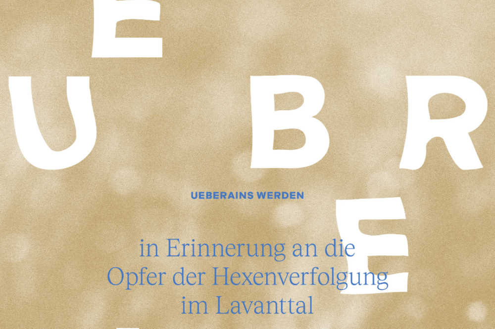 Poster Ausschnitt Gedenkveranstaltung (Futur Perfekt Studio)