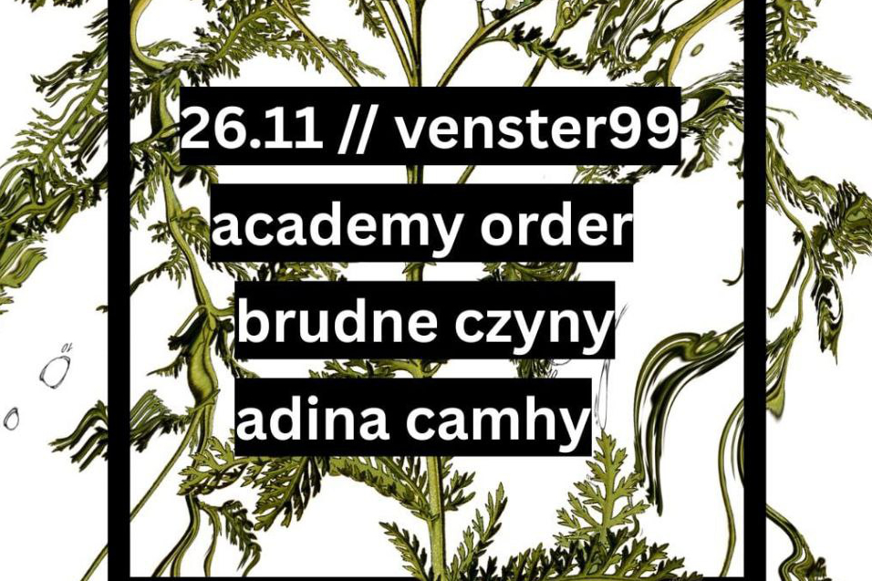 26.11.2025 Venster99 concert poster thumbnail