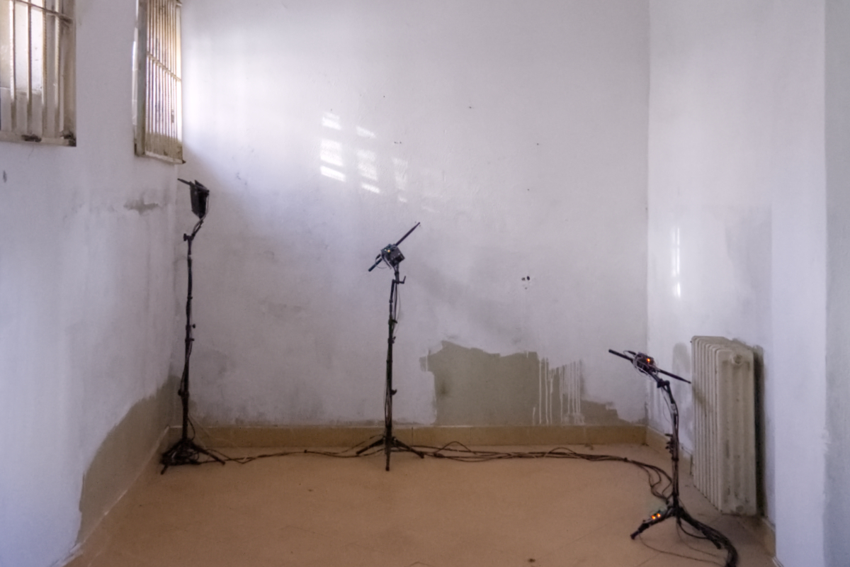 "SO THAT WEʼD NEVER FEEL ALONE" sound installation in former Prishtina Prison
